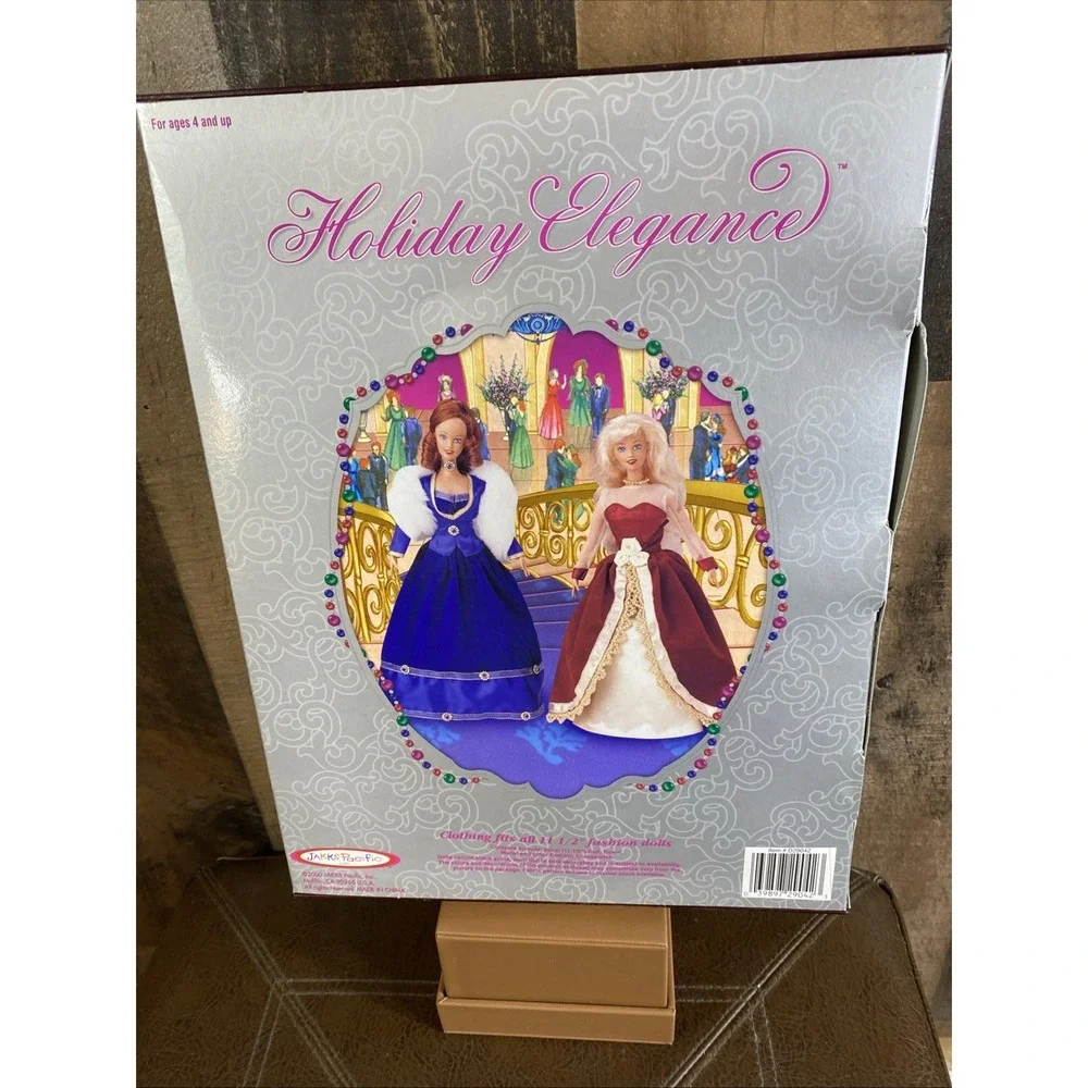 Barbie Holiday Elegance Jakks Pacific Toys R US Exclusive 2000 W Ornament Vtg - Picture 6 of 16